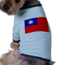 Taiwan Flag pet clothing