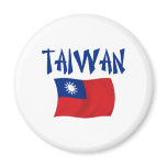 Taiwan Flag Magnet