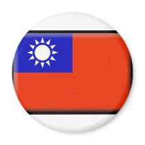 Taiwan Flag magnets