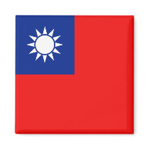 Taiwan Flag Magnet