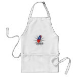 Taiwan Flag Map 2.0 aprons