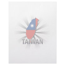 Taiwan Flag Map 2.0 Letterhead