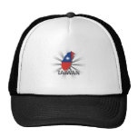 Taiwan Flag Map 2.0 Mesh Hats