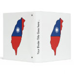 Taiwan Flag Map full size Binder