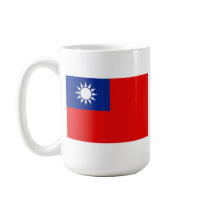 Taiwan Flag & Map Mug