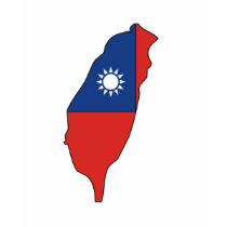 Taiwan flag map t-shirts