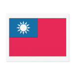 Taiwan Flag Post Cards