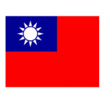 Taiwan Flag Postcard