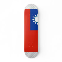 Taiwan Flag skateboards