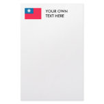 Taiwan Flag Stationery Paper