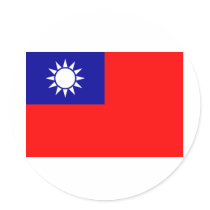 Taiwan flag stickers
