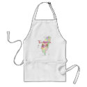 Taiwan Map aprons