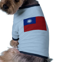 Taiwan National Flag pet clothing