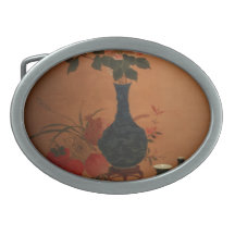 Taiwan vintage art belt buckle