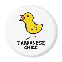 Taiwanese Chick magnets