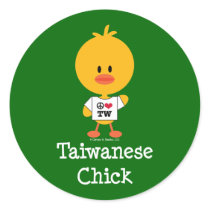Taiwanese Chick Stickers