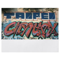 Taiwanese graffiti, Taipei, Taiwan Personalized Flyer