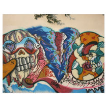 Taiwanese graffiti, Taipei, Taiwan Flyer Design