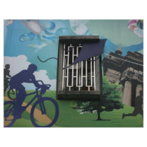 Taiwanese graffiti, Taipei, Taiwan Flyer