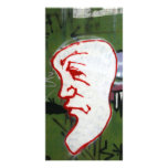 Taiwanese graffiti, Taipei, Taiwan Customized Photo Card