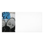 Taiwanese graffiti, Taipei, Taiwan Photo Greeting Card