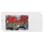 Taiwanese graffiti, Taipei, Taiwan rack cards