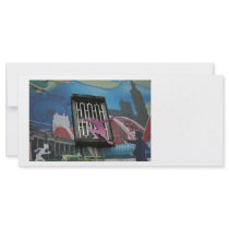 Taiwanese graffiti, Taipei, Taiwan Custom Rack Cards
