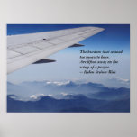 Taiwan's Mountains Viewed from the Air Posters