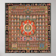 Taizokai Mandala Poster