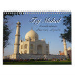 taj mahal 18 month calendar
