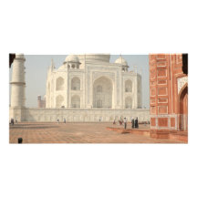 Taj Mahal, Agra, India Photo Card Template