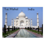 Taj Mahal, Agra, India Postcards