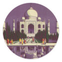 Taj Mahal, Agra stickers by RetroCommunications Taj Mahal, Agra stickers