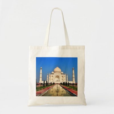 Taj Mahal Canvas Bags