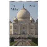 taj mahal calendar 2012