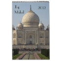 taj mahal calendar 2012
