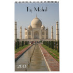 taj mahal calendar 2013