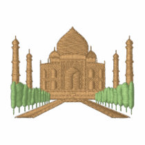 Taj Mahal embroidered shirts by ZazzleEmbroidery Taj Mahal embroidered shirts
