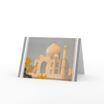 Taj Mahal Horizontal Card