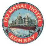Taj Mahal Hotel Bombay Round Stickers