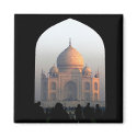 Taj Mahal in the Light of Dawn India Photo Magnet by fat_fa_tin Taj Mahal in the Light of Dawn India Photo Magnet