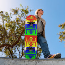 Taj Mahal Inspiration Skate Deck