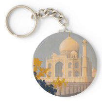 Taj Mahal Key Fob Keychain