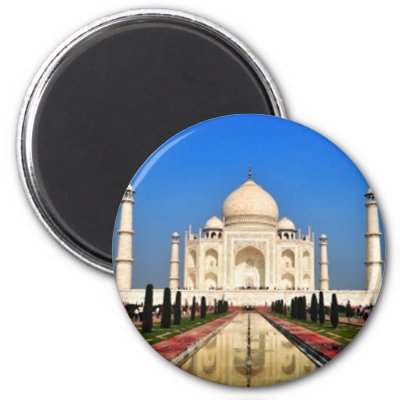 Taj Mahal Refrigerator Magnet