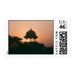 Taj Mahal Mosque at Sunset Postage