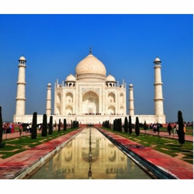 Taj Mahal photo sculptures