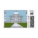 Taj Mahal postage
