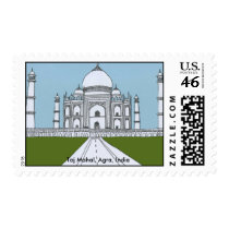 Taj Mahal postage