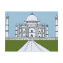 Taj Mahal postcards