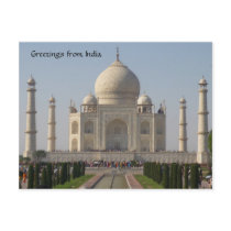 taj mahal postcards